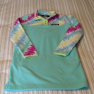 Girl's Lands End Fleece Dress Size 10